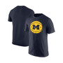 Men's Brand Navy Michigan Wolverines Basketball Team Issue T-shirt