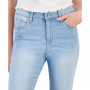 Juniors' Curvy Distressed Skinny Ankle Jeans