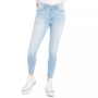 Juniors' Curvy Distressed Skinny Ankle Jeans