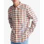Men's Long-Sleeve Plaid Pocket Shirt