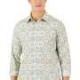 Men's Long-Sleeve Larry Medallion Refined Woven Shirt, Created for Macy's