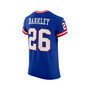 Men's Saquon Barkley Royal New York Giants Classic Vapor Elite Player Jersey