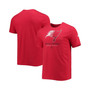 Men's Red Tampa Bay Buccaneers Combine Authentic Go For It T-shirt