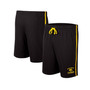 Men's Black Iowa Hawkeyes Thunder Slub Shorts