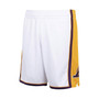 Men's White Los Angeles Lakers 2009/10 Hardwood Classics Authentic Shorts