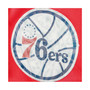 Men's Red Philadelphia 76Ers Hardwood Classics 75th Anniversary Swingman Shorts