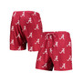Men's Crimson Alabama Crimson Tide Flagship Allover Print Jam Shorts
