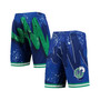 Men's Blue Dallas Mavericks Hardwood Classics 1998 Hyper Hoops Swingman Shorts