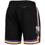 Men's Anthony Davis Black Los Angeles Lakers Player Shorts