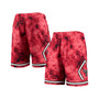 Men's Red Chicago Bulls Hardwood Classics 1997 Galaxy Swingman Shorts