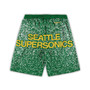 Men's Kelly Green Seattle SuperSonics Big and Tall Hardwood Classics Jumbotron Shorts