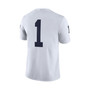 Men's #1 White Penn State Nittany Lions Game Player Jersey