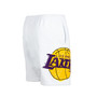Men's White Los Angeles Lakers Shorts