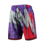Men's Purple Toronto Raptors Hardwood Classics 1998 Hyper Hoops Swingman Shorts