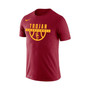 Men's Cardinal USC Trojans Basketball Drop Legend Performance T-shirt