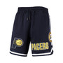Men's Navy Indiana Pacers Team Chenille Shorts