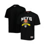 Men's Black Brooklyn Nets Tim Backboard T-shirt