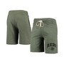 Men's Heathered Olive Cincinnati Reds Mainstream Tri-Blend Shorts