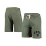 Men's Heathered Olive Cincinnati Reds Mainstream Tri-Blend Shorts