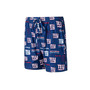 Men's Royal New York Giants Breakthrough Jam Allover Print Knit Shorts