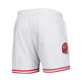 Men's White Kansas City Chiefs Mesh Shorts