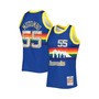 Men's Dikembe Mutombo Royal Denver Nuggets 1991-92 Hardwood Classics 75th Anniversary Diamond Swingman Jersey
