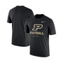 Men's Heathered Black Purdue Boilermakers Team Football Legend T-shirt