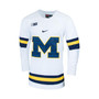 Men's White Michigan Wolverines Replica College Hockey Jersey