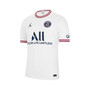Men's Brand Sergio Ramos White Paris Saint-Germain 2021/22 Fourth Replica Jersey