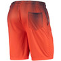 Men's Navy and Orange Chicago Bears Historic Logo Pixel Gradient Training Shorts