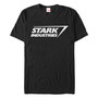 Marvel Men's Iron Man Stark Industries Logo Short Sleeve T-Shirt