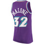 Men's Karl Malone Purple Utah Jazz 1996-97 Hardwood Classics Swingman Jersey