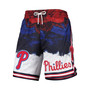 Men's Philadelphia Phillies Red White and Blue Shorts
