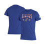 Men's Royal Kansas Jayhawks Along The Shadow Tri-Blend T-shirt