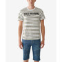 Men's Short Sleeve Arch Logo Stripe T-shirt