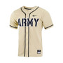 Men's Gold Army Black Knights Replica Full-Button Baseball Jersey