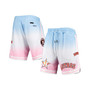 Men's Blue, Pink Houston Astros Team Logo Pro Ombre Shorts