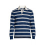Men's Tall Long Sleeve Stripe Rugby Shirt