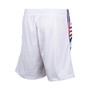 Men's White LA Clippers Hardwood Classics Big Face 2.0 Shorts