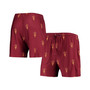 Men's Maroon Arizona State Sun Devils Flagship Allover Print Jam Shorts