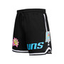 Men's Black Phoenix Suns Washed Neon Shorts
