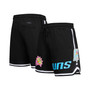 Men's Black Phoenix Suns Washed Neon Shorts