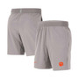 Men's Gray Clemson Tigers Player Performance Shorts