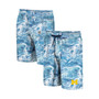 Men's Blue Michigan Wolverines Realtree Aspect Ohana Swim Shorts