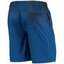 Men's Royal and Black Indianapolis Colts Pixel Gradient Training Shorts