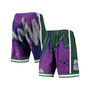 Men's Purple Milwaukee Bucks Hardwood Classics 2000 Hyper Hoops Swingman Shorts