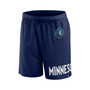 Men's Branded Navy Minnesota Timberwolves Free Throw Mesh Shorts