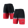 Men's Black, Red Chicago Bulls Hardwood Classic Authentic Shorts