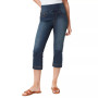 Amanda Pull-On Capri Jeans