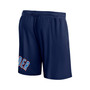 Men's Branded Navy Oklahoma City Thunder Free Throw Mesh Shorts